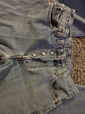 Womens Levis 501 Button-Fly Jeans